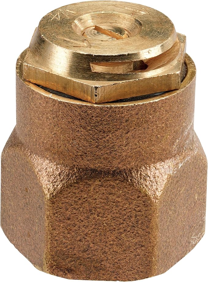 Orbit 54032 Brass Shrub Head Sprinkler with Brass Quarter Pattern Spray Nozzle