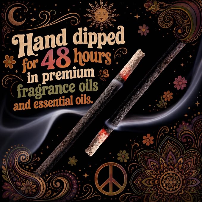 Cinnamon Exotic Incense Sticks Jumbo 19 Inch Long - Bulk 1 Bundle 27 to 30 Sticks - Natural 19" Extra Large with A Smooth Aroma that Burns for 3 to 4 Hours Each.
