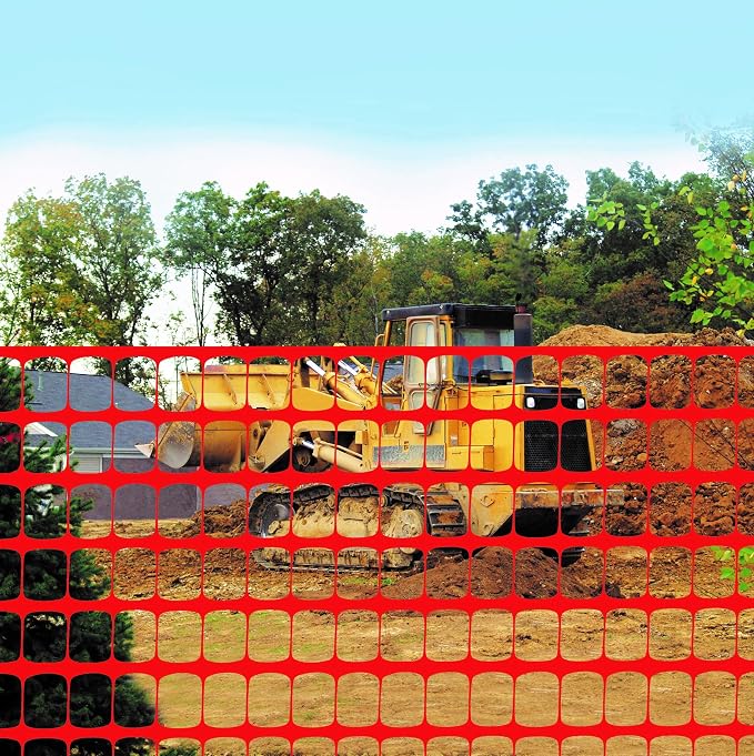 TENAX 2A240112 Guardian Safety Fence 4'x100' Orange Made in USA