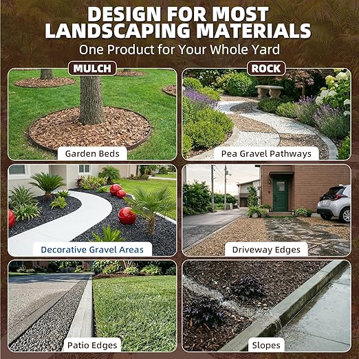 Rock Glue, 1Gallon Mulch Glue for Landscaping with Sprayer, 99% Ultra Stick Pea Gravel Stabilizer Landscape, Non-Toxic Rapid-Dry Landscape Binder, Dries-Clear Gravel Binder for Pebble Garden