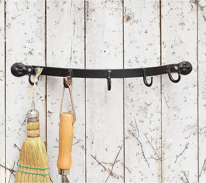 Minuteman International Garden Tool Bracket with 5 Hooks