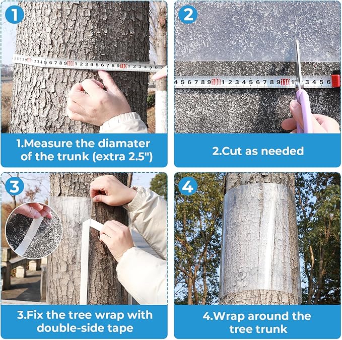 Squirrel Baffle for Bird Feeder Poles,Squirrel Guard Tree Wrap Trunk Protector for Squirrel Prevention Climbing Trees,Outside Baffle Guard,Weatherproof Outdoor Squirrel Proof Protector