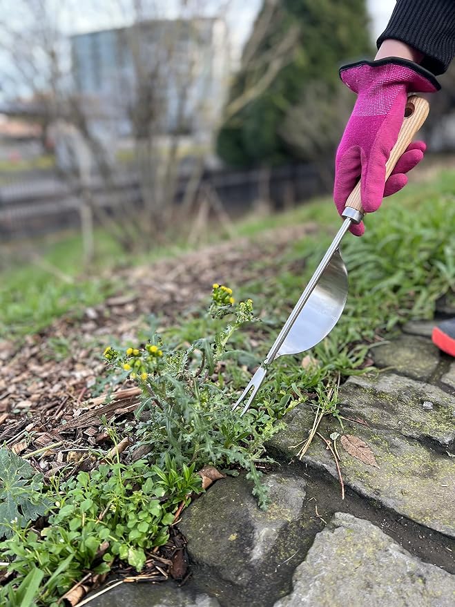 Grampa's Weeder + Grampa's Hand Weeder - Bundle The Original Stand Up Weed Puller & Grampa's Hand Weeder Tool for The Easiest & Most Effective Weed Removal Duos