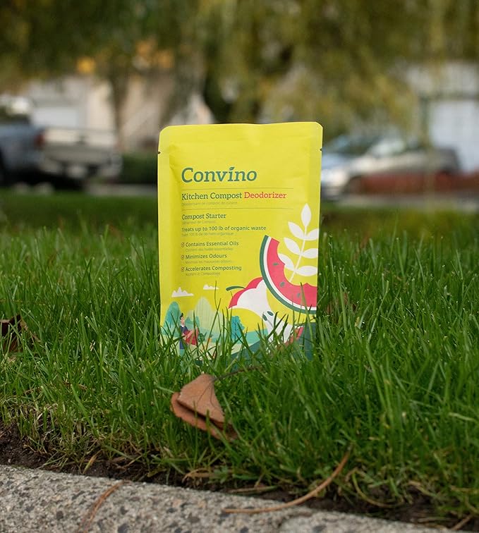 A Compost Starter/Accelerator Which Help to Reduce Kitchen Waste Odor and Convert Yard Waste to Fertile Humus for All Composting Systems. Comes in 1 Package That Contains 4 Packets Inside