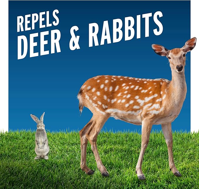 Liquid Fence Deer And Rabbit Repellent Concentrate 40 Ounces, Apply Year-Round, 6 Pack