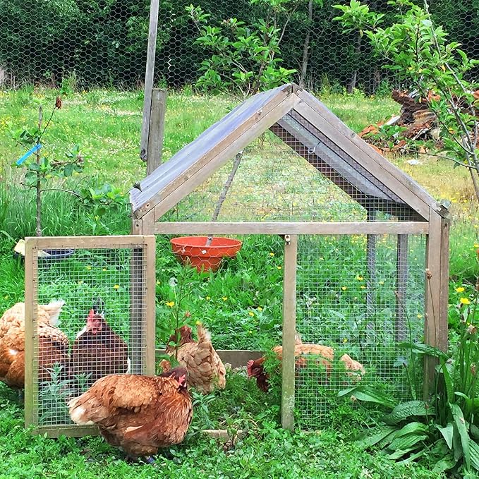 16'' x 40' Hardware Cloth 1/2 inch 19 Gauge, Hot-dip Galvanized After Welding, Chicken Coop Wire Fence Wire Mesh Screen, Rabbit/Snake Fences, Netting Wire Cloth Galvanized Wire Mesh Roll