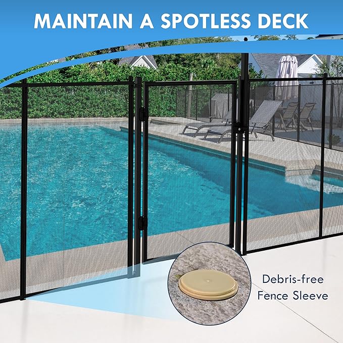 Pool Fence Caps – Tan 25 Pack of 1-Inch Pool Fence Hole Caps – Fits Deck Sleeve Holes for Removable Safety Systems – Durable Plug Covers for Pool Barrier Installations – Compatible with Most Systems