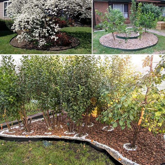 20ft x 24in x 60mil Tree Root Barrier Bamboo Barrier Rhizome Control Barrier for Landscaping and Protection Roads
