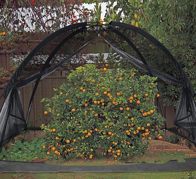 Crop Cages for Garden 17X13X7FT - Reusable Mesh Plant Cover for Outdoor Raised Garden Bed Protection Sun Shade & Bird Netting for Fruits/Vegetables and Bushes