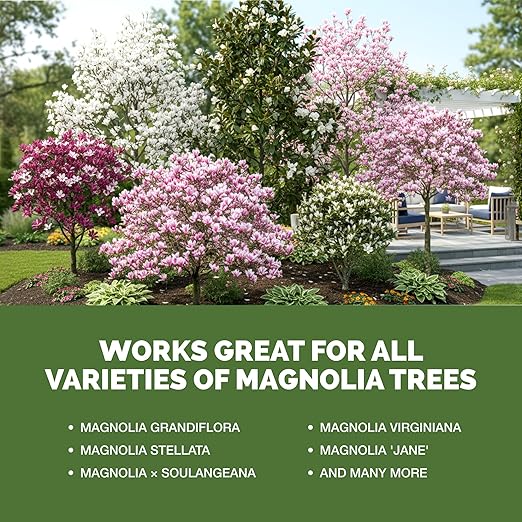 Magnolia Tree Fertilizer – Liquid Plant Food for More Blooms, Rich Green Leaves & Stronger Root Development, 8 oz