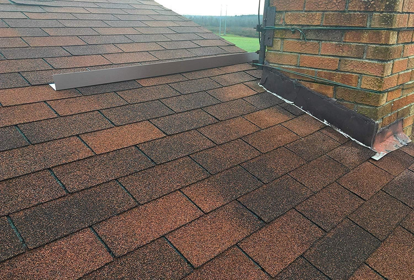 Eagle 1-26 Gauge 5 Foot Rain Diverter - Nails and Instructions Included (Mill Finish Aluminum, Copper, Galvanized, Stainless Steel & More) (1, Aluminum Diamond Plate - Black)