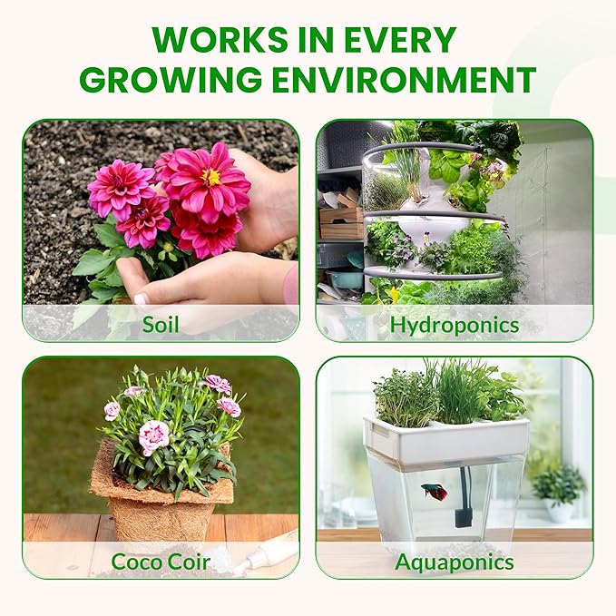 Humboldts Secret Flower Stacker | 0-7-5 Bloom Booster with Vitamin B1 | High Phosphorus Potassium Flowering Nutrients | Potting Soil Hydroponics Coco | Indoor & Outdoor Plants | 1 Gallon