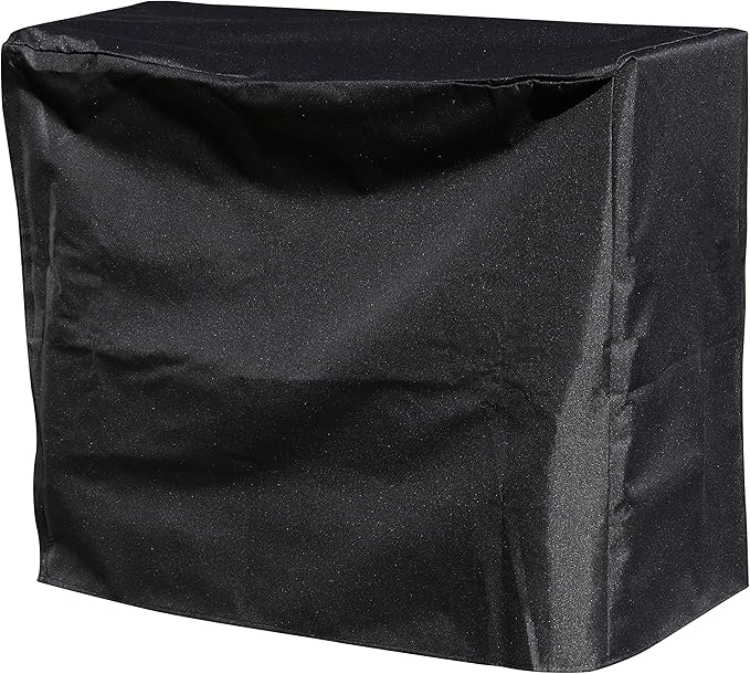 Sunnydaze 2-Foot Firewood Log Rack Cover - Heavy-Duty Weather-Resistant PVC Construction - Black