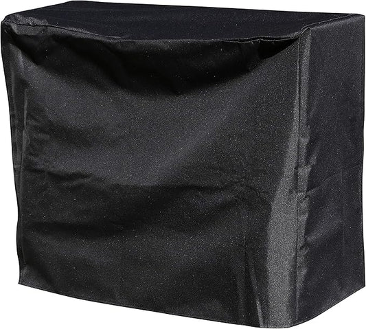 Sunnydaze 2-Foot Firewood Log Rack Cover - Heavy-Duty Weather-Resistant PVC Construction - Black