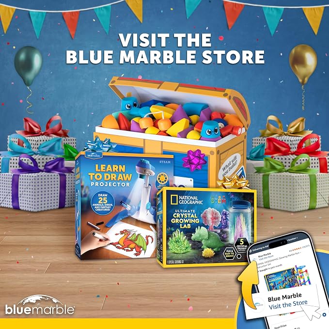 National Geographic Kids Stepping Stones & Balance Beams – 12 Piece Obstacle Course for Kids Ages 3+ with Foam Dice, Play & Learn Cards, Non-Slip Rubber Base, Toddler Indoor & Outdoor Active Play Set