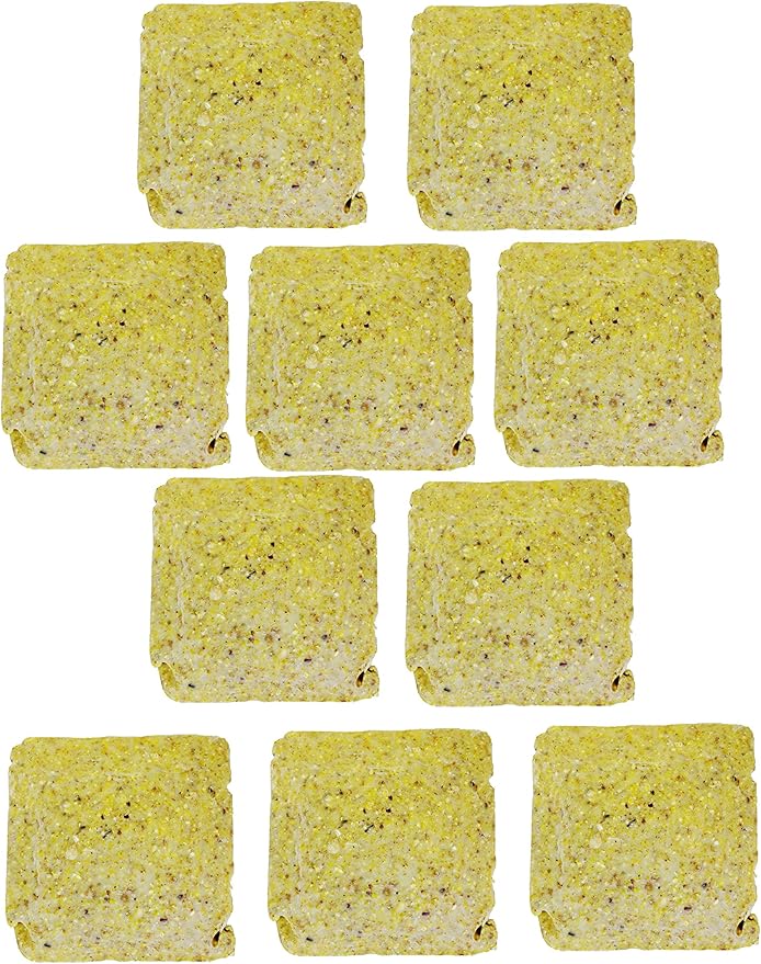 Suet Cake Jumbo Mixed 20 Pack | 10 Apple & 10 Pecan 10.5 oz. Suet Cakes for Wild Birds