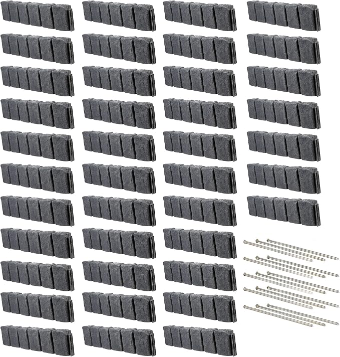 Beuta Landscape Edging | Garden Edging Border | Faux Stone Block XL for Lawn Edging, Flower Beds & Yard Edging – 40 Pack | Each Section Has 6 Blocks 48" L x 4" W x 9.5" H | 120 Spikes | Charcoal