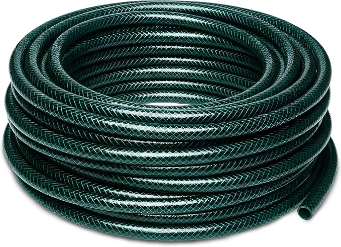 Carpathen 50 FT 1/2 Irrigation Tubing Mainline - Drip Irrigation Tubing Perfect for Push-To-Connect Garden Irrigation System, or as Blank Distribution Hose for Any Gardening Project