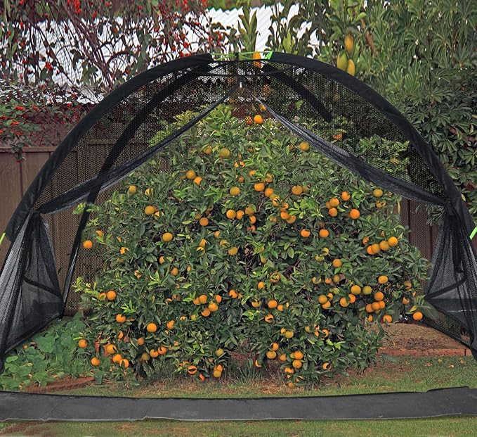 Crop Cages for Garden 10X8X4.8FT - Reusable Mesh Plant Cover for Outdoor Raised Garden Bed Protection Sun Shade & Bird Netting for Fruits/Vegetables and Bushes