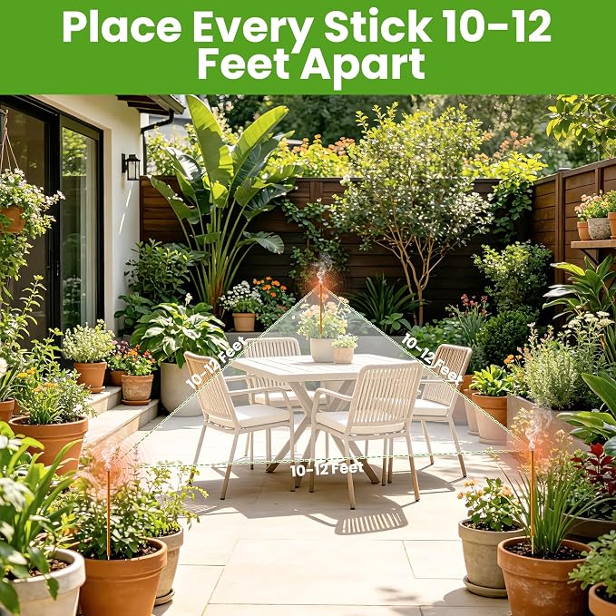 36 Pack Mosquito Incense Sticks for Outdoor Patio Backyard Indoors Camping Travel Yoga, DEET Free Mosquito Repellent Sticks Safe for Kids Pets, Long-Lasting 2-Hour Burn Time,Orange
