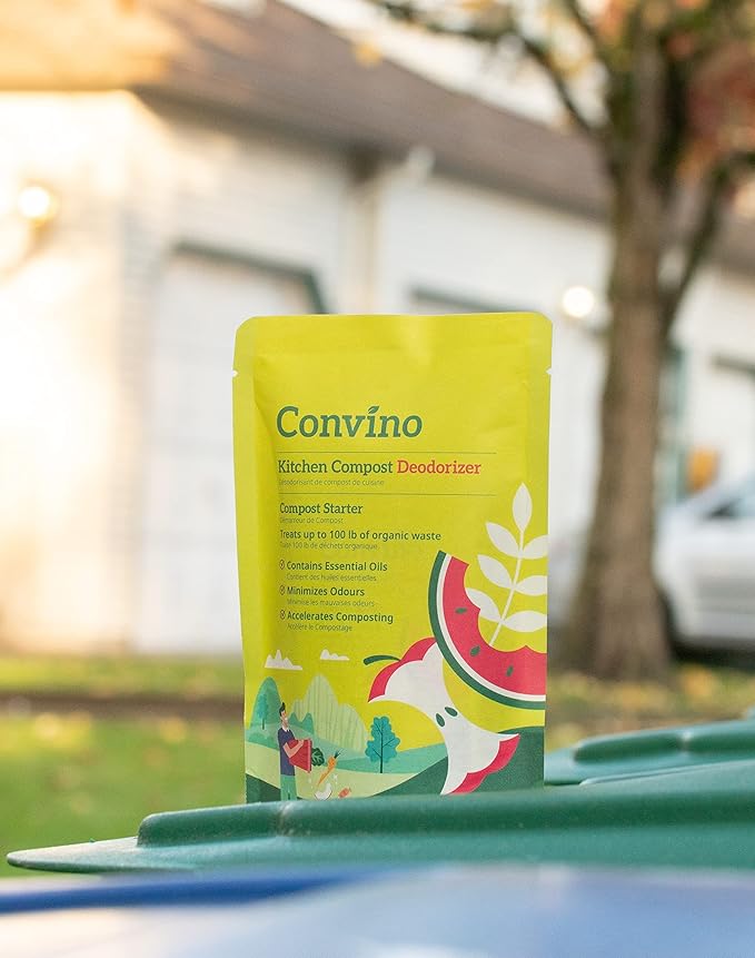 A Compost Starter/Accelerator Which Help to Reduce Kitchen Waste Odor and Convert Yard Waste to Fertile Humus for All Composting Systems. Comes in 1 Package That Contains 4 Packets Inside