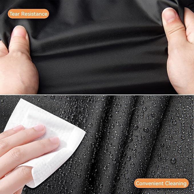 Outdoor Bar Table Set Cover, Waterproof Patio Furniture Covers Outdoor Dining Table Cover for Bistro Tables & Chairs Set- 63"L x 26"W x 40"H