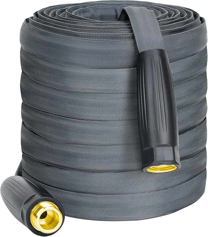 Flexible Garden Hose 50FT, Lightweight Water Hose, Kink and Burst-Resistant for Lawns Gardening RV and Outdoor Watering, 5/8 inch