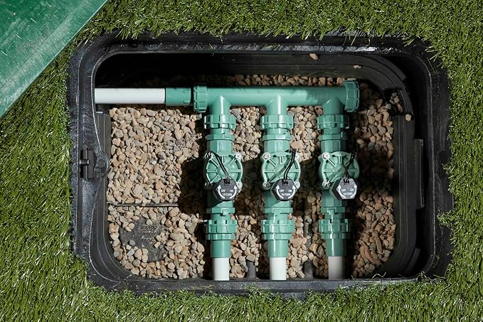 2 Pack - Orbit 1 Inch Female Threaded Automatic Inline Irrigation Sprinkler Valve