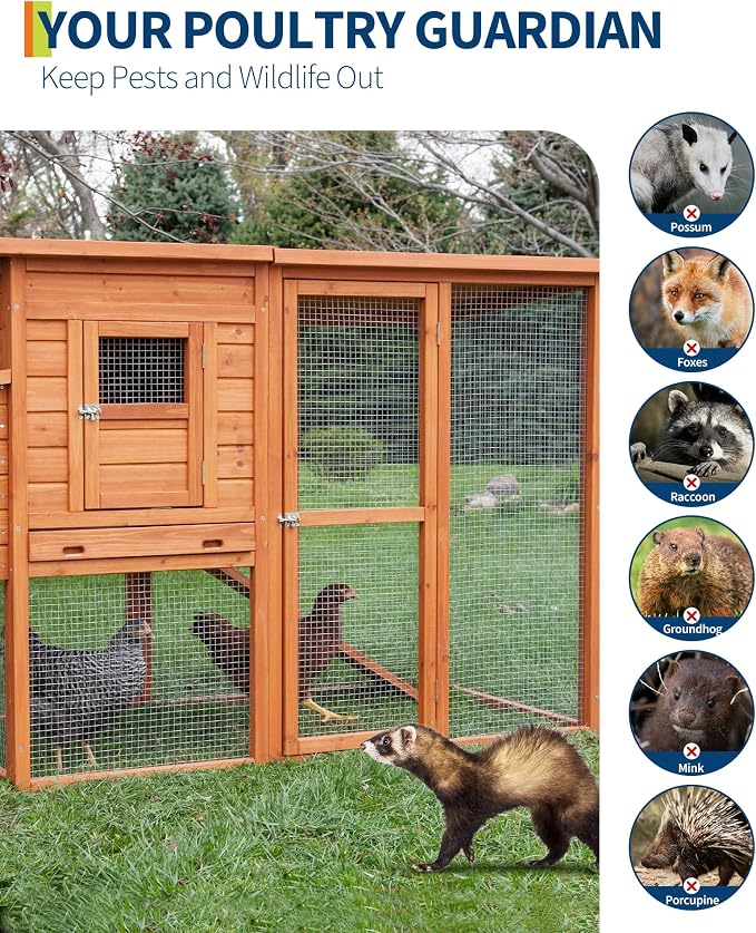 GarveeTech 1/2 in 36 in x 100 ft Hardware Cloth, 19GA Chicken Wire Fencing,Galvanized Welded Wire Mesh Roll for Poultry Netting Cage, Chicken Coop