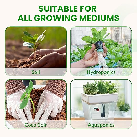 Humboldts Secret Everything Growing 20-20-20 Fertilizer | All Purpose Water Soluble Plant Food | Balanced NPK with Norwegian Kelp | for Lawns Gardens, Vegetables, Flowers & Indoor Plants | 5 lb