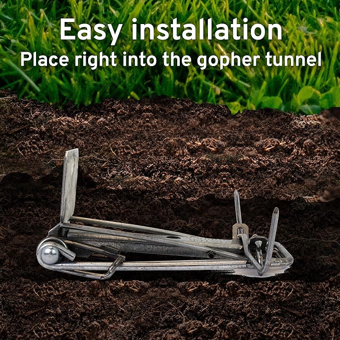 Victor Easy Set Gopher Trap 0610 - Weather-resistant
