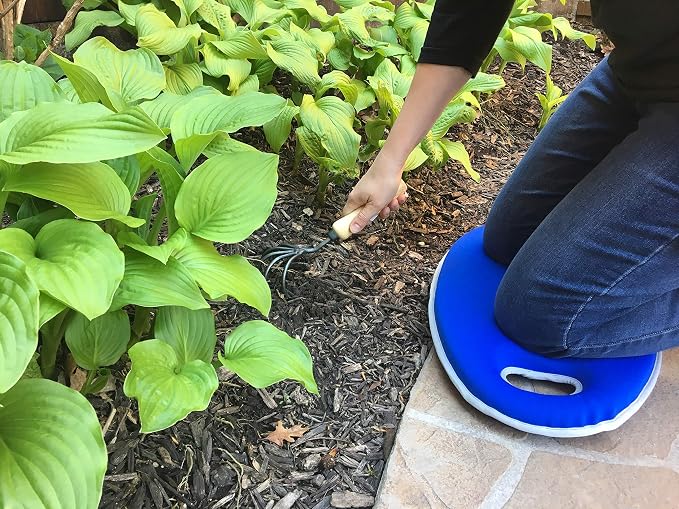 Tierra Garden 9-1906 Memory Foam Garden Kneeling Pad, Blue
