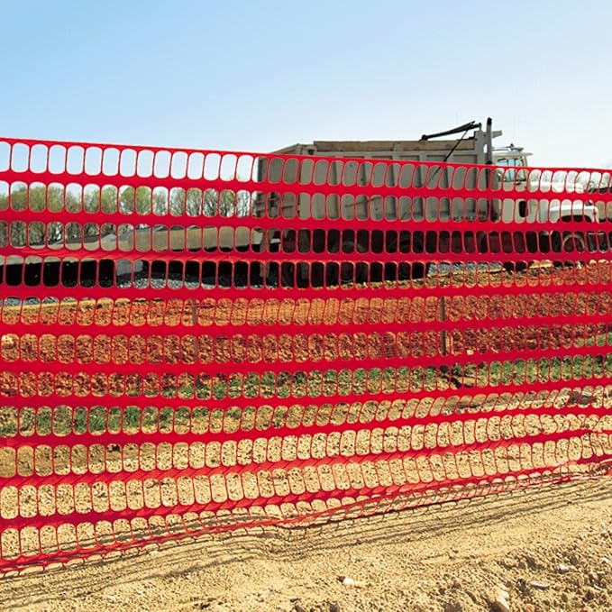 TENAX 2A240112 Guardian Safety Fence 4'x100' Orange Made in USA