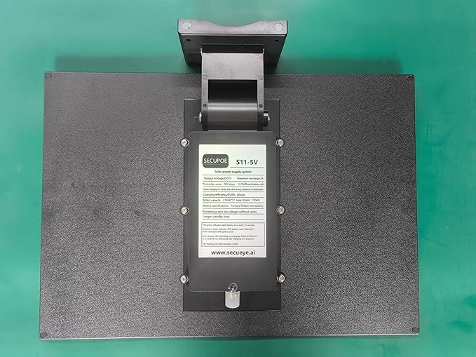 20Watt Solar Panel with 26000mAh Battery – 5VDC Output, Fast Charging, IP65 Waterproof, Ideal for Security Cameras, Outdoor Lights & More (<120WH)