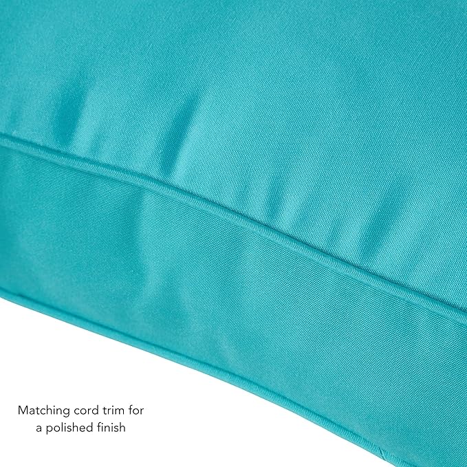 Greendale Home Fashions Outdoor 2-Piece Sunbrella Premium Deep Seat Cushion Set, Canvas Aruba