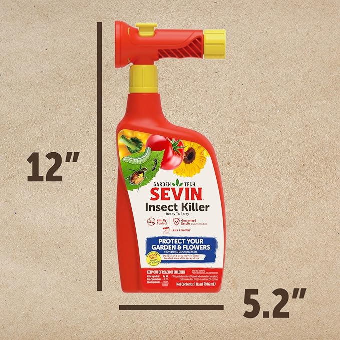 Sevin Insect Killer Ready To Spray, White