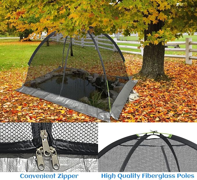 Crop Cages for Garden 7X5X4.4FT - Reusable Mesh Plant Cover for Outdoor Raised Garden Bed Protection Sun Shade & Bird Netting for Fruits/Vegetables and Bushes