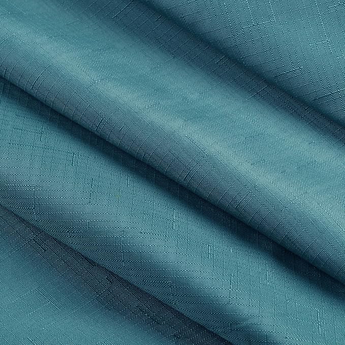 Patio Seat Cushion Covers,Washable Slip Covers Replacement,Waterproof Outdoor Furniture Chair Cushion Pillow Seat Cover for Couch,Garden,Sofa,Teal,22"×20"×4"(4 Covers Only)
