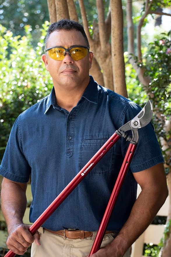 Corona Tools | 36-inch Branch Cutter MAXFORGED Orchard Loppers | Tree Trimmer Cuts Branches up to 2 ¼-inches in Diameter | AL 8482, Red