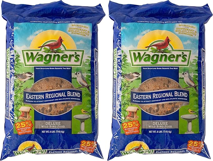 Wagner's 62011 Eastern Regional Blend Wild Bird Food, 8-Pound Bag (Pack of 2)