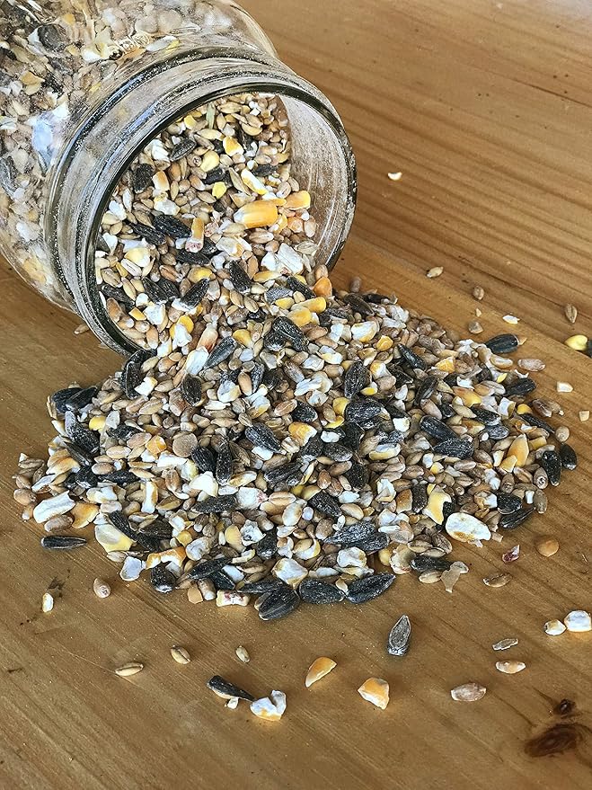 Ernst Grain & Livestock's Bird and Wildlife Feed – Perfect for Birds, Ducks, Squirrels, Turkeys, Rabbits, Geese, and Deer – Non-GMO Wild Animal & Bird Feed for Outside Feeders (46 Pound)