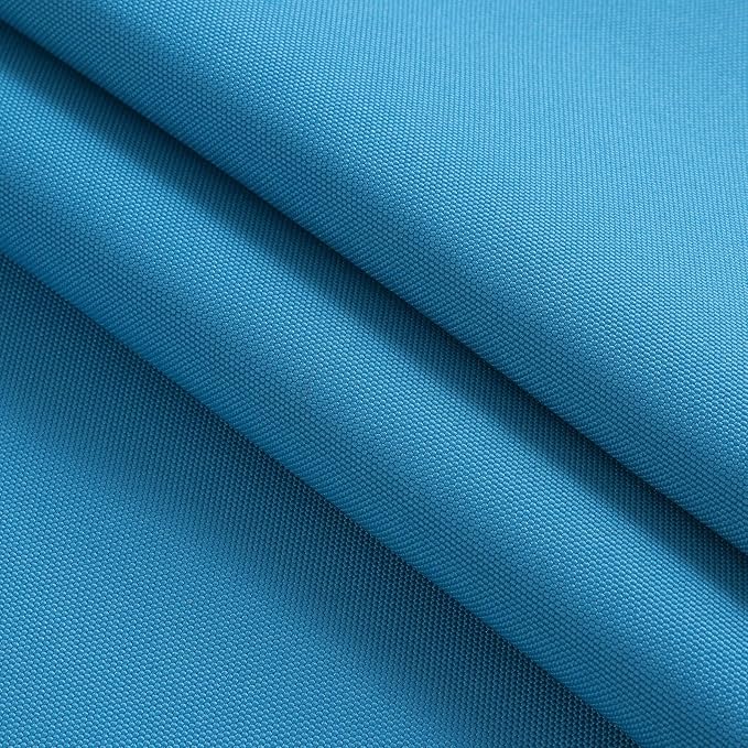 Thickened Waterproof Canvas Fabric by The Yard, 1200D 58" W Outdoor Upholstery Material Heavy Duty Fabric Water Resistant Sewing Material for Chair Patio Cushion Purse Bag, 3 Yard Sky Blue