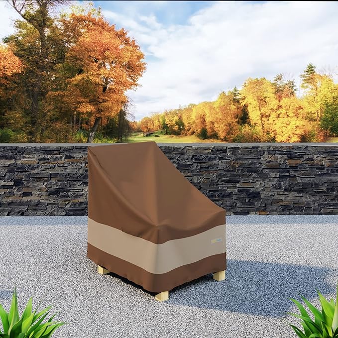 DUCKCOVERS® Ultimate Waterproof Outdoor Adirondack Chair Cover, 32"W x 37"D x 36"H