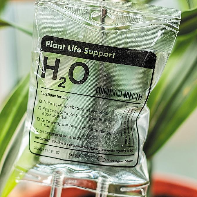 Plant Life Support - Automatic Watering System for Houseplants - Fun Garden Gifts - Home Accessories - Indoor Waterer