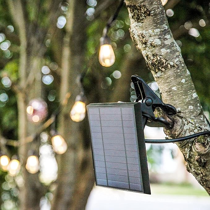 Brightech Replacement Solar Panel Ambience Pro - Compatible ONLY with Brightech 1W Solar-Powered Outdoor String Lights - Commercial Grade - 1 Solar Panel