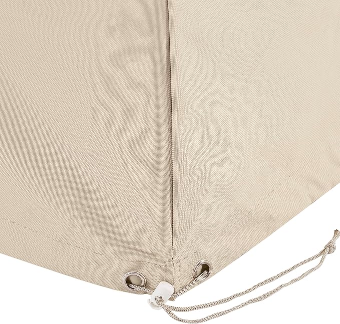Crosley Furniture Patio Furniture Covers, Waterproof 3-Piece Cover Set for Outdoor Chairs and Sofa, Tan