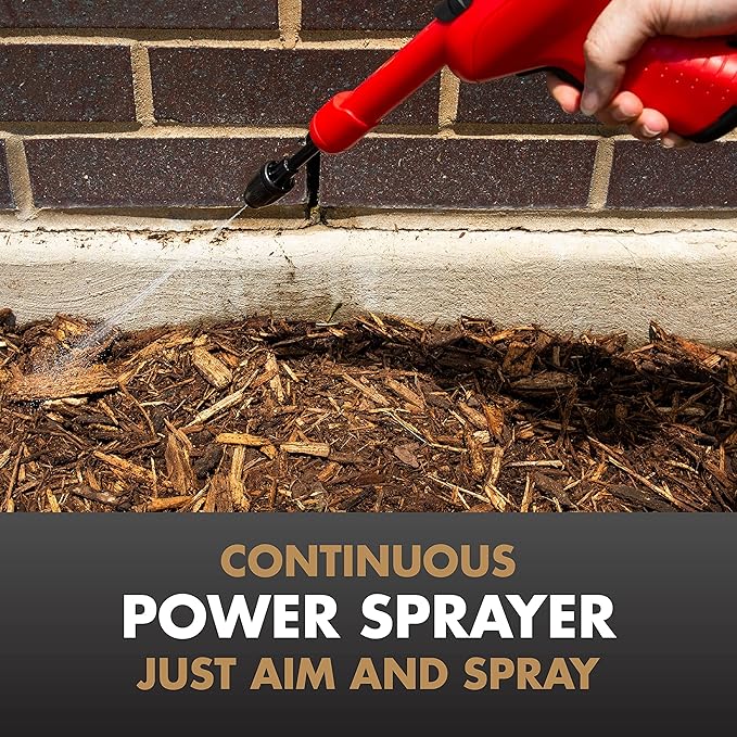 Spectracide Terminate Termite And Carpenter Ant Killer 1.33 Gallons, Includes AccuShot Sprayer, 4 Pack