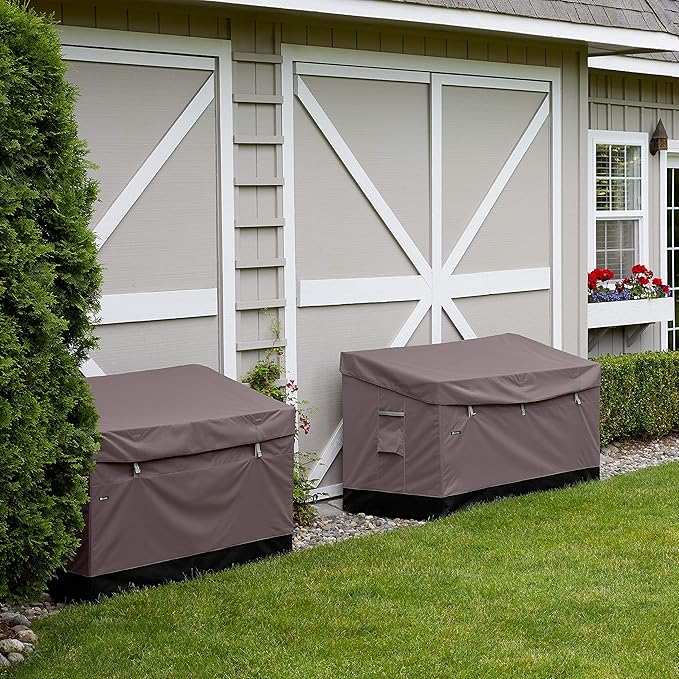 Classic Accessories Ravenna Water-Resistant 85 Gallon Deck Box, outdoor storage box